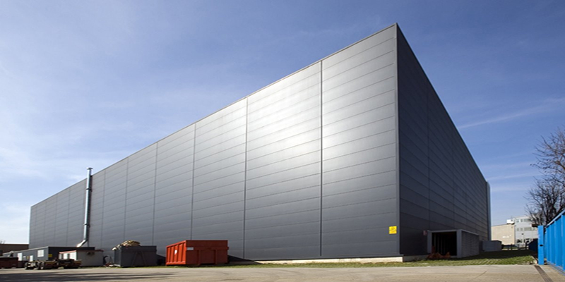 Our Pu panels for office buildings in Hamburg, Germany